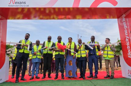Nexans Ghana PV Inauguration